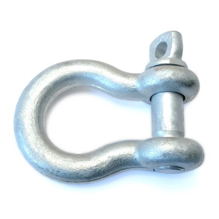 MIDWEST FASTENER 3/4" Galvanized Steel Screw Pin Anchor Shackle 54647